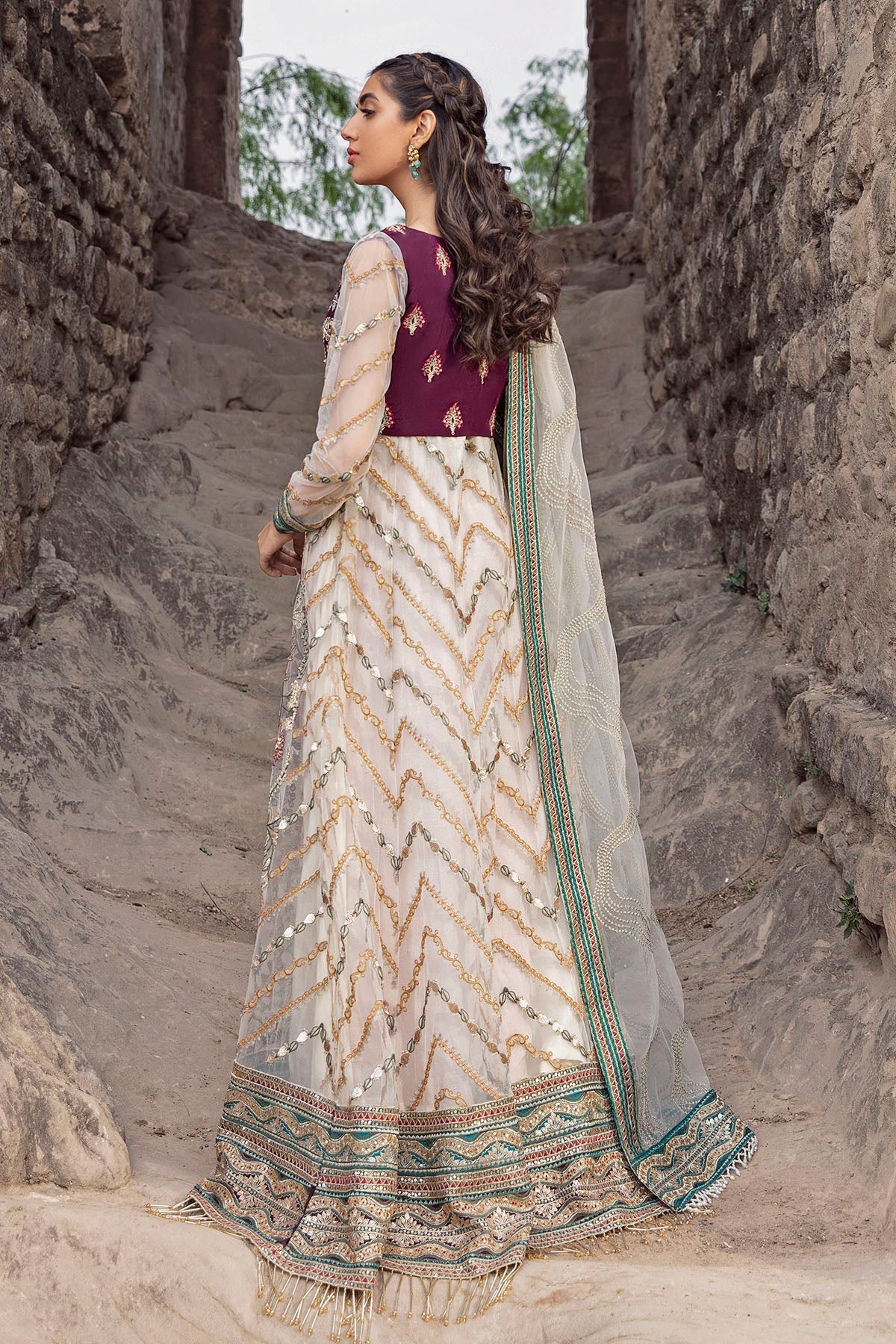 Motifz | Luxury Formal | 2768-PEARL by Motifz - Designer Dress - Type: Ladies Clothes - Available at Sana Yasir - 100% Original