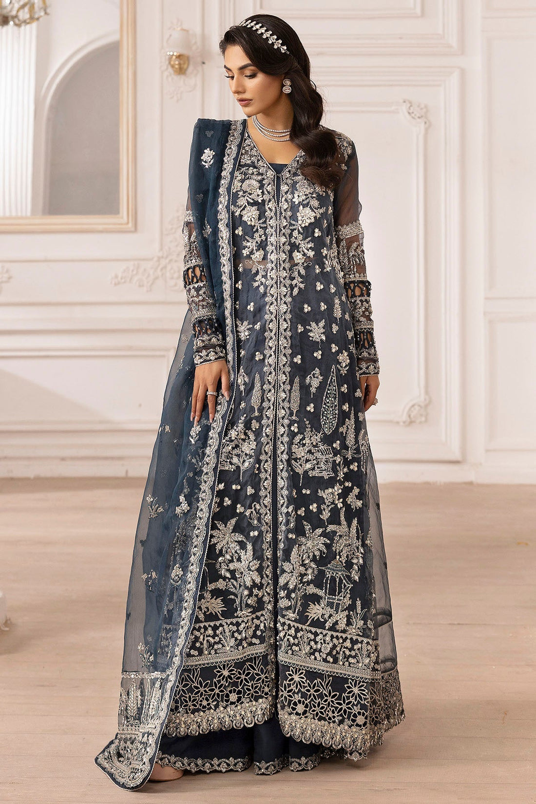 Motifz | Luxury Formal | 4931-YASNA by Motifz - Designer Dress - Type: Ladies Clothes - Available at Sana Yasir - 100% Original