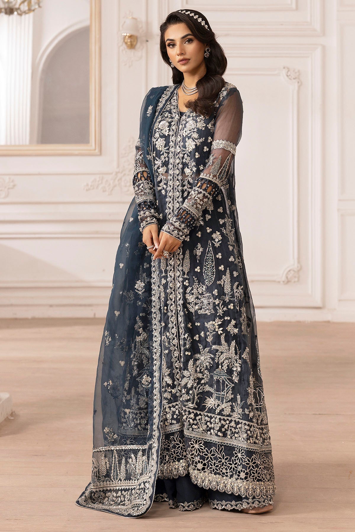 Motifz | Luxury Formal | 4931-YASNA by Motifz - Designer Dress - Type: Ladies Clothes - Available at Sana Yasir - 100% Original