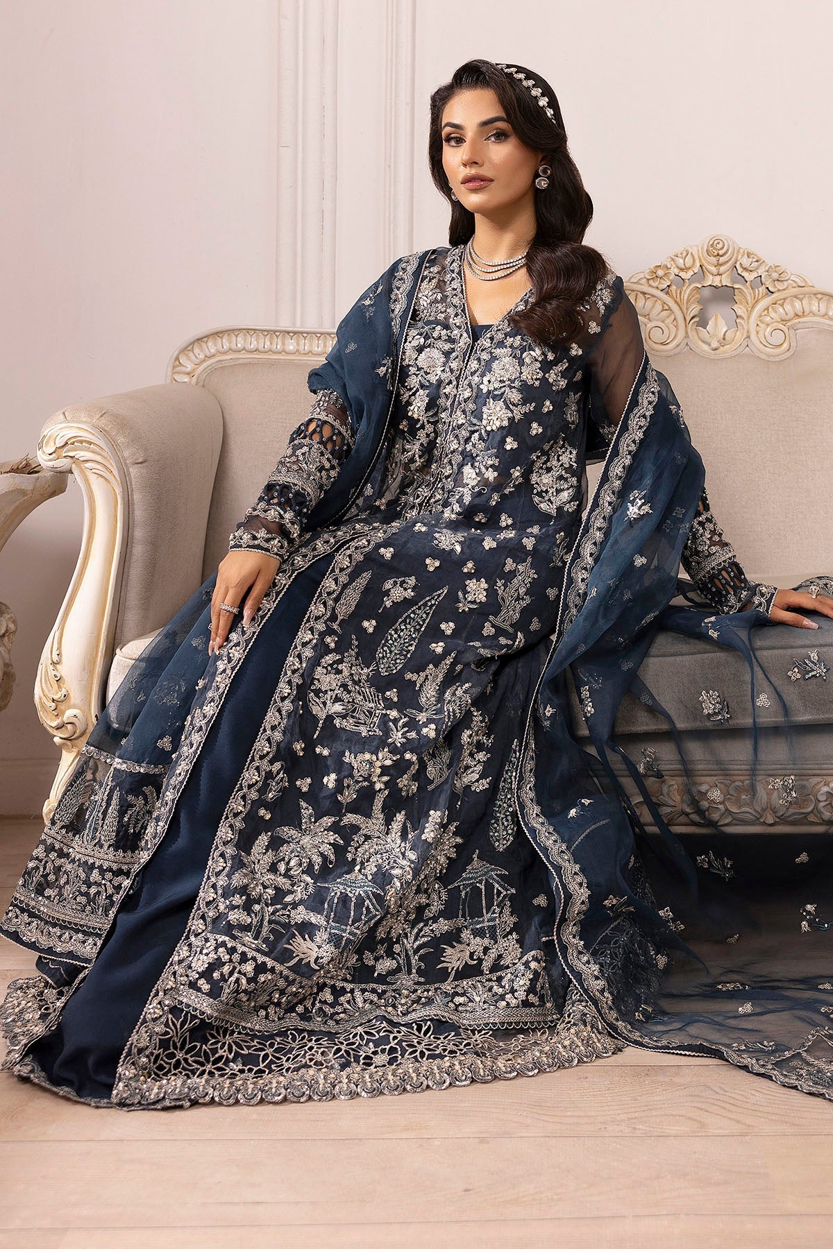 Motifz | Luxury Formal | 4931-YASNA by Motifz - Designer Dress - Type: Ladies Clothes - Available at Sana Yasir - 100% Original
