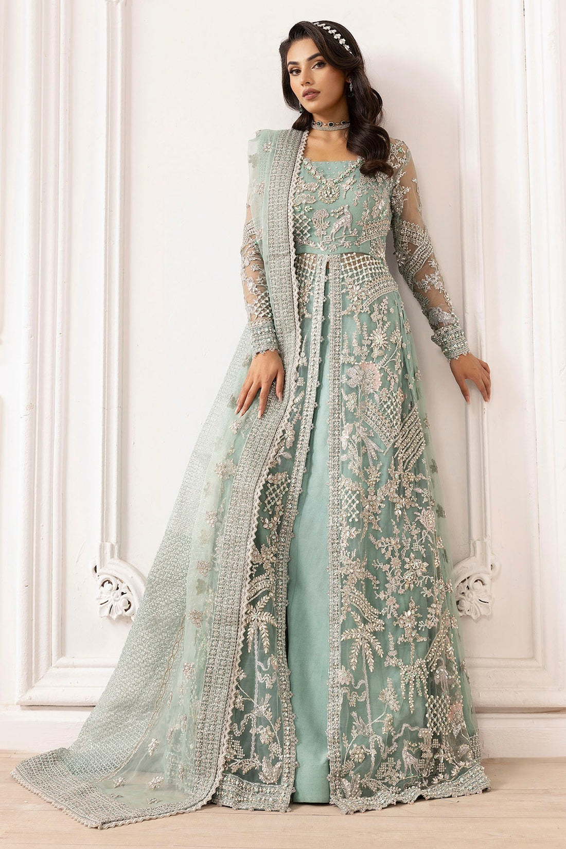 Motifz | Luxury Formal | 4932-AROOSH by Motifz - Designer Dress - Type: Ladies Clothes - Available at Sana Yasir - 100% Original