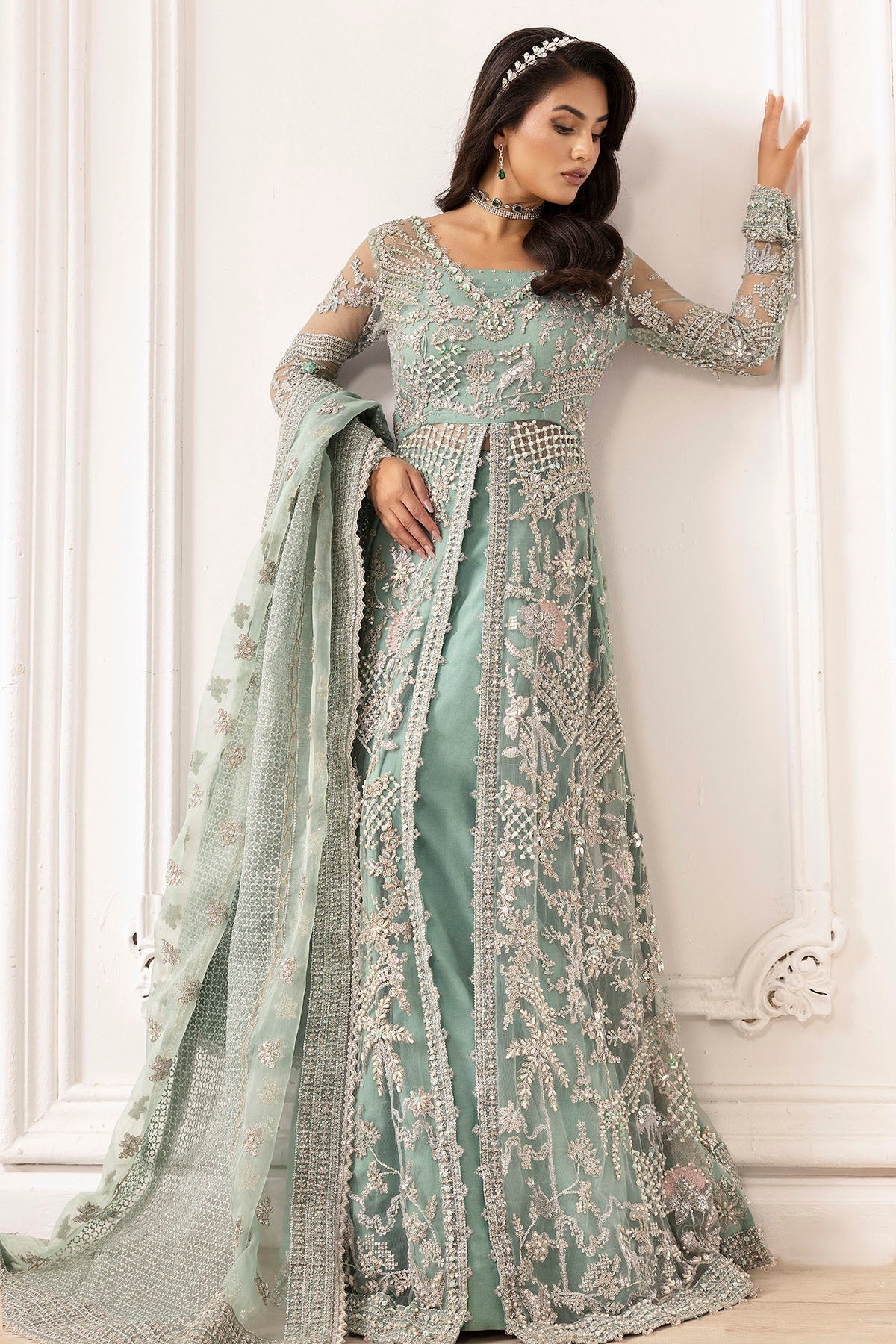 Motifz | Luxury Formal | 4932-AROOSH by Motifz - Designer Dress - Type: Ladies Clothes - Available at Sana Yasir - 100% Original