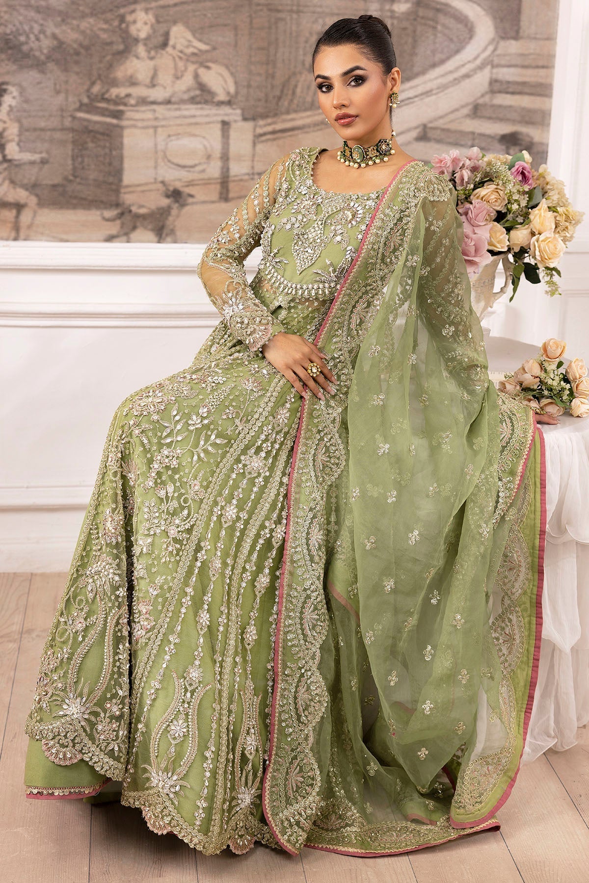 Motifz | Luxury Formal | 4933-IYARA by Motifz - Designer Dress - Type: Ladies Clothes - Available at Sana Yasir - 100% Original