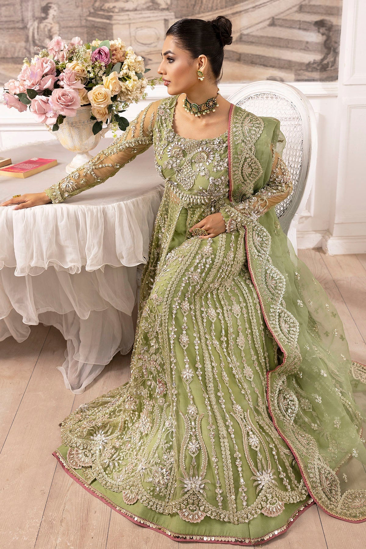 Motifz | Luxury Formal | 4933-IYARA by Motifz - Designer Dress - Type: Ladies Clothes - Available at Sana Yasir - 100% Original