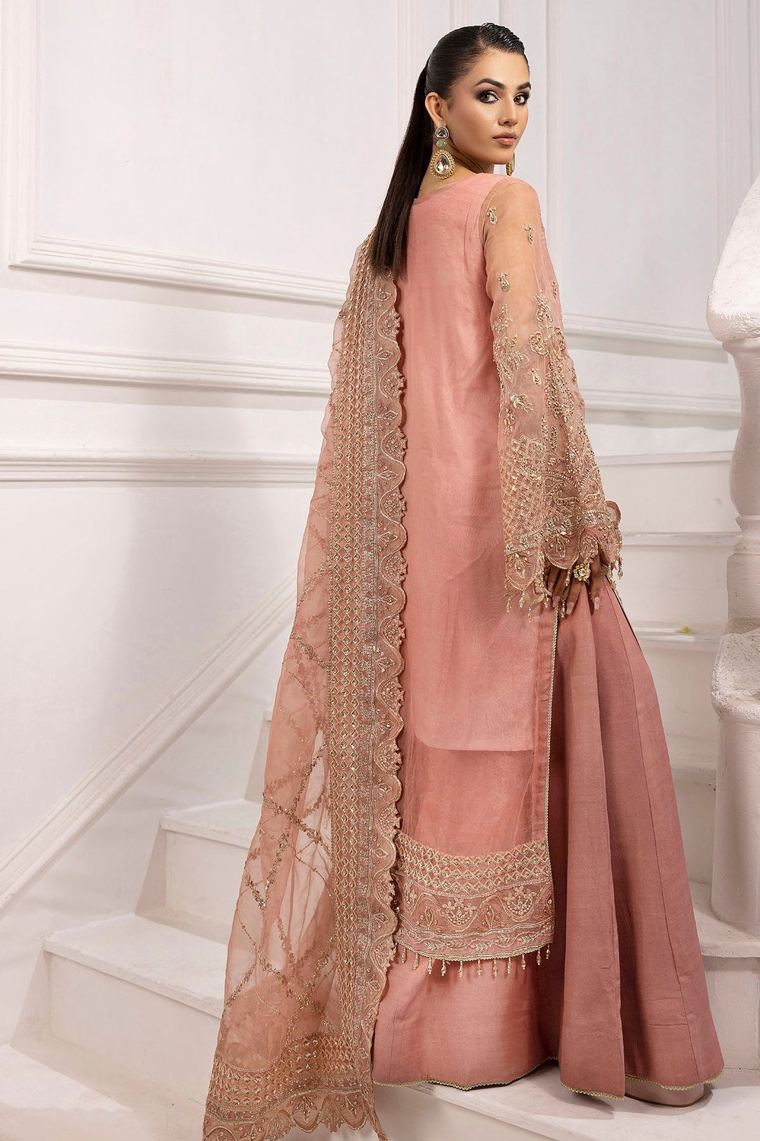 Motifz | Luxury Formal | 4934-ABSHAR by Motifz - Designer Dress - Type: Ladies Clothes - Available at Sana Yasir - 100% Original