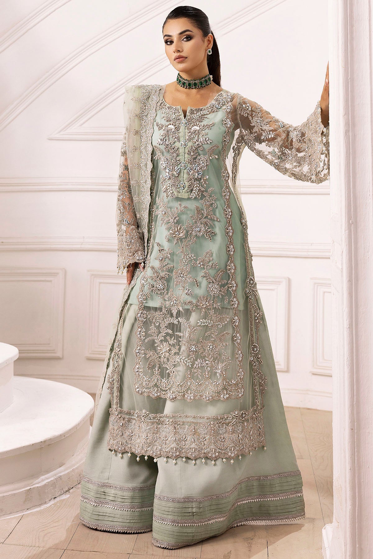 Motifz | Luxury Formal | 4936-JANAN by Motifz - Designer Dress - Type: Ladies Clothes - Available at Sana Yasir - 100% Original
