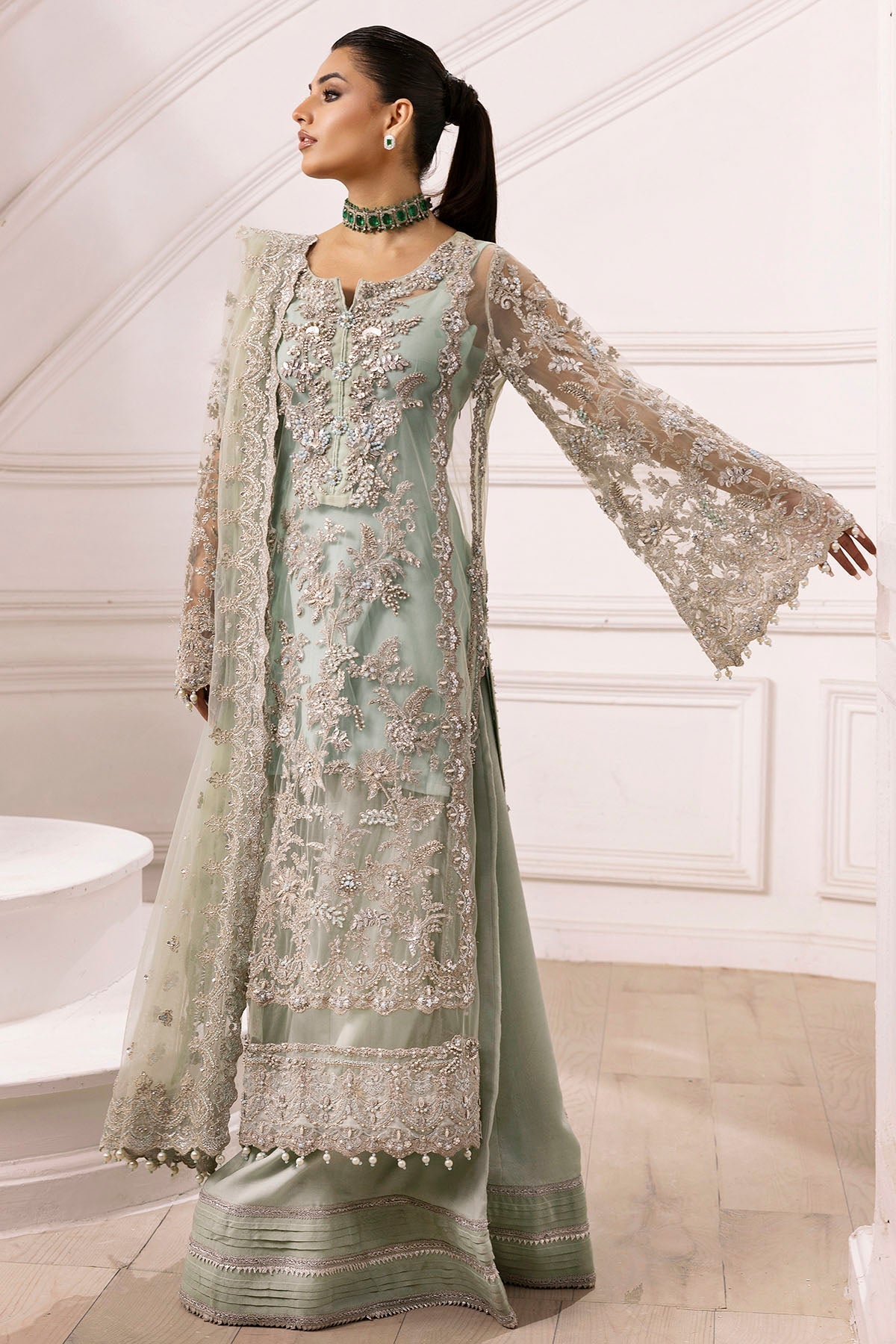 Motifz | Luxury Formal | 4936-JANAN by Motifz - Designer Dress - Type: Ladies Clothes - Available at Sana Yasir - 100% Original
