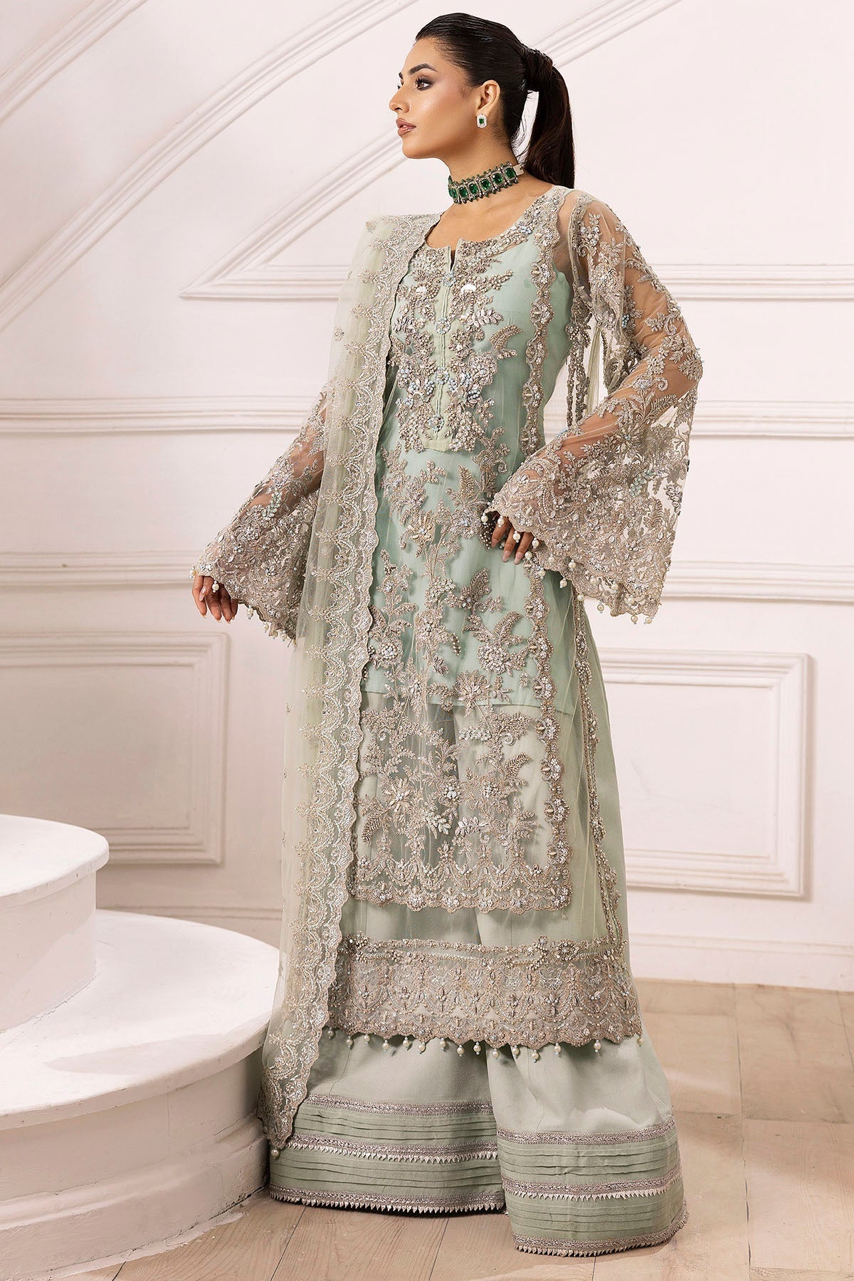 Motifz | Luxury Formal | 4936-JANAN by Motifz - Designer Dress - Type: Ladies Clothes - Available at Sana Yasir - 100% Original