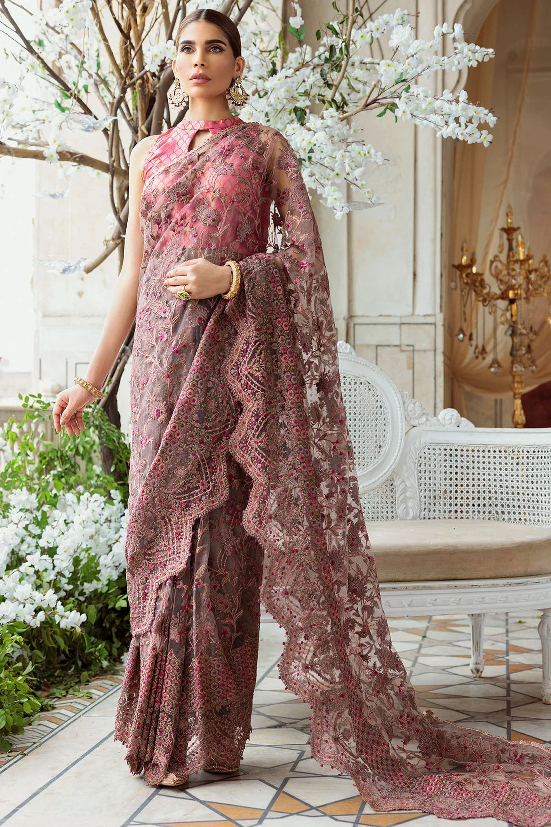 Motifz | Premium Embroidered Formals 24 | 3185 by Motifz - Designer Dress - Type: Formal - Available at Sana Yasir - 100% Original