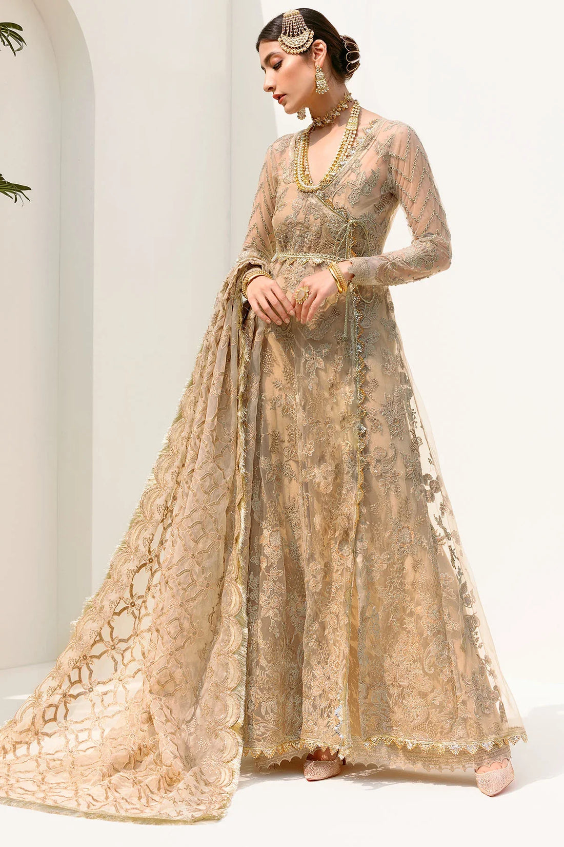 Motifz | Premium Embroidered Formals 24 | 3192 by Motifz - Designer Dress - Type: Formal - Available at Sana Yasir - 100% Original