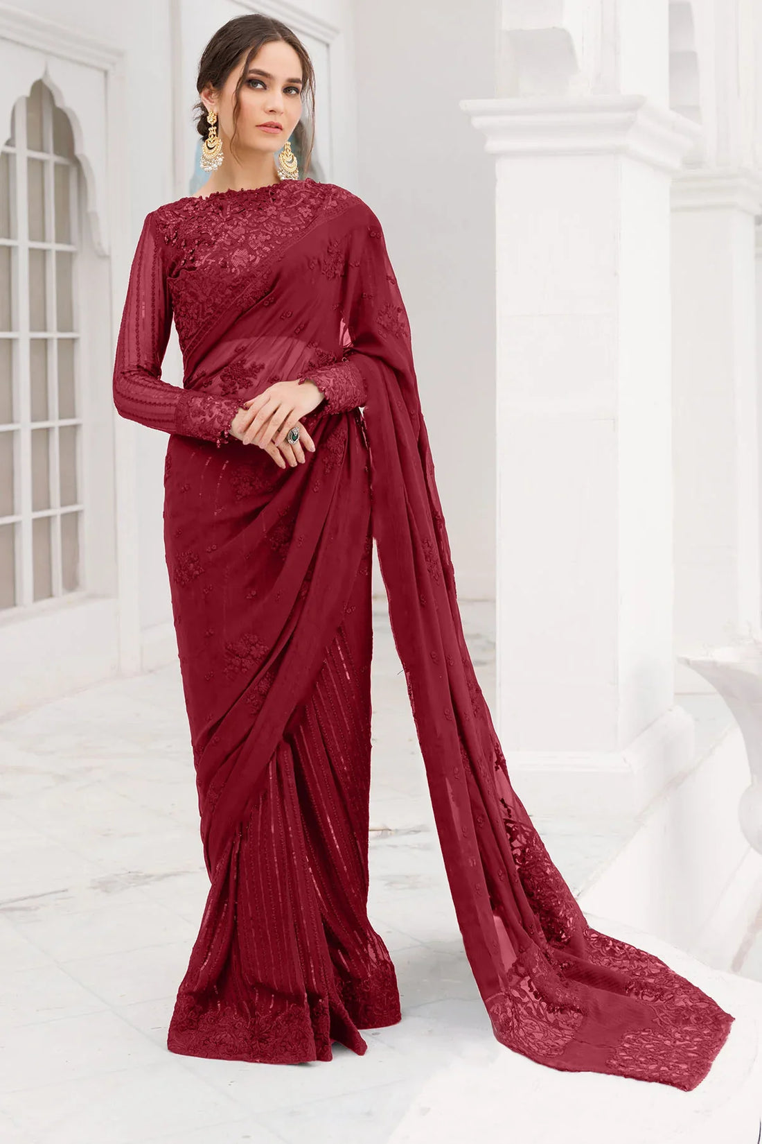 Motifz | Premium Embroidered Formals 24 | 4037 by Motifz - Designer Dress - Type: Formal - Available at Sana Yasir - 100% Original