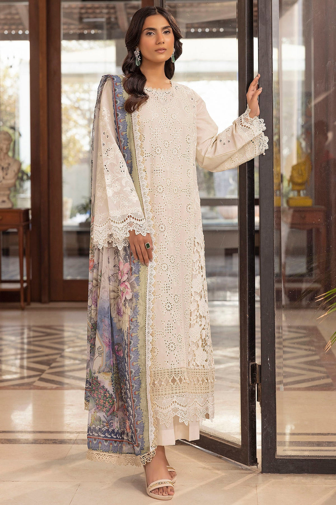 Motifz | Premium Lawn 25 | 5324-SIDONIE by Motifz - Designer Dress - Type: Ladies Clothes - Available at Sana Yasir - 100% Original