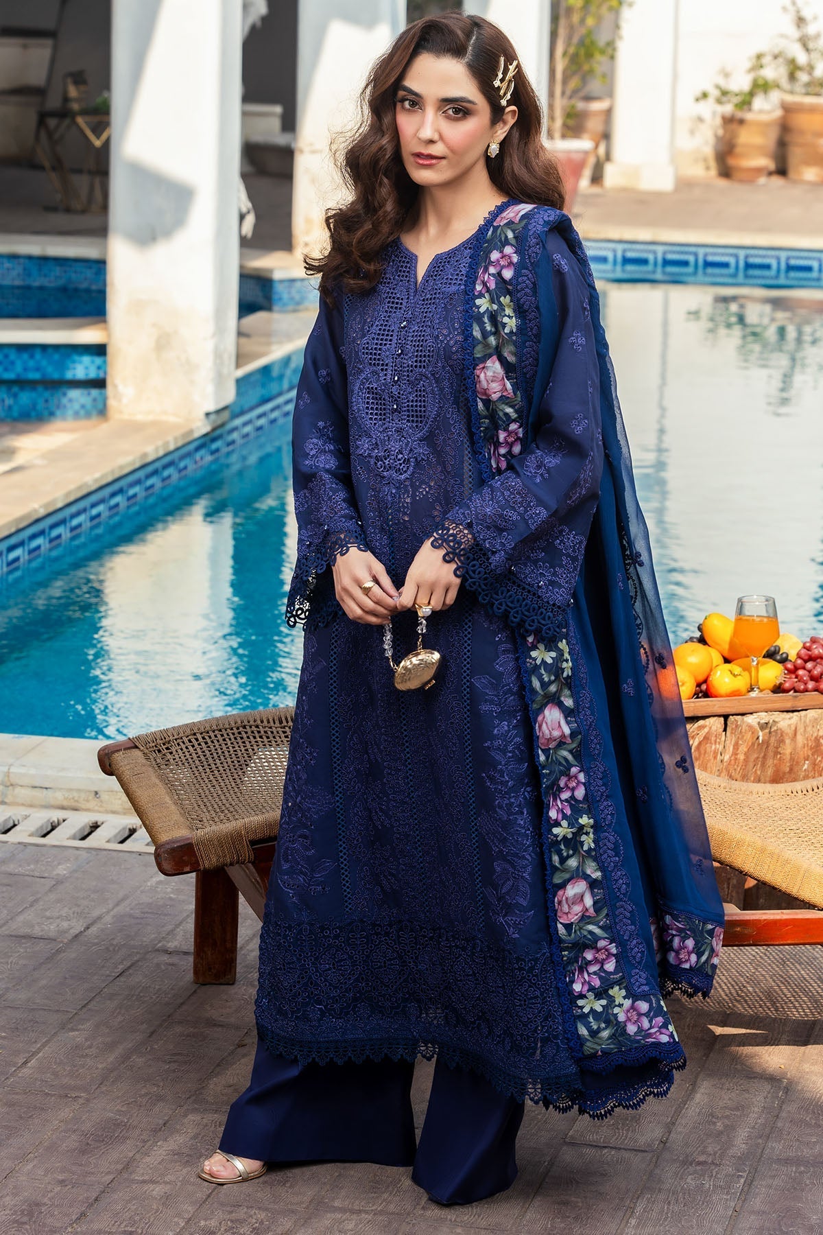 Motifz | Premium Lawn 25 | 5330-MAELYS by Motifz - Designer Dress - Type: Ladies Clothes - Available at Sana Yasir - 100% Original