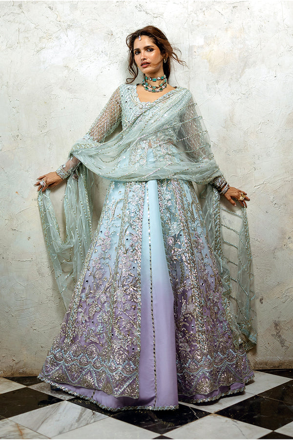 Mushq | Stargust Wedding Collection 24 | Silver Screen by Mushq - Designer Dress - Type: Ladies Clothes - Available at Sana Yasir - 100% Original