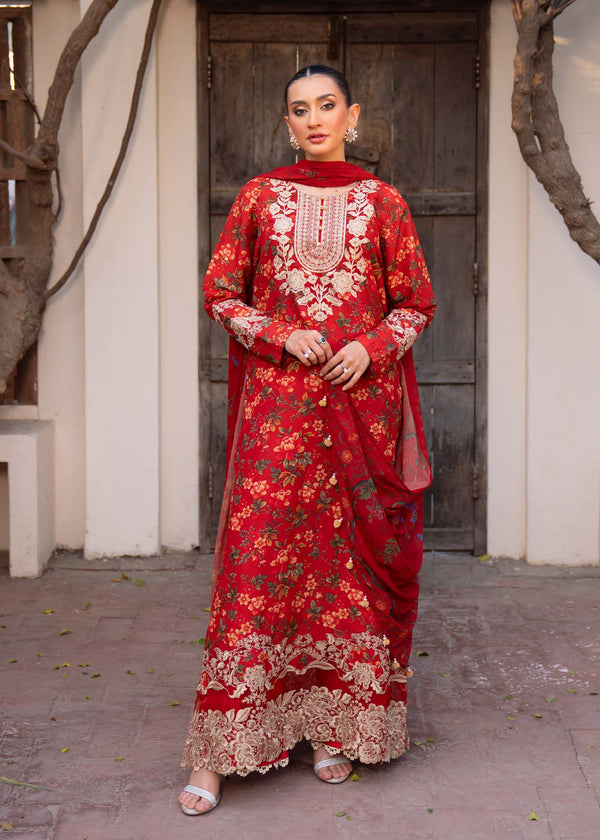 Myeesha | Lamhay Luxury Lawn 25 | Aatish by Myeesha - Designer Dress - Type: Ladies Clothes - Available at Sana Yasir - 100% Original