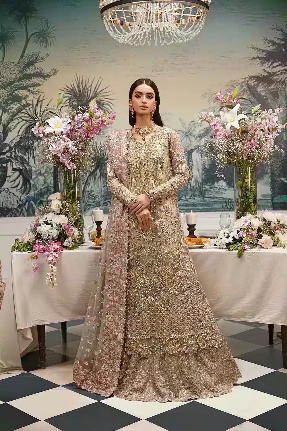 Mysie by Tahira | Arzu Wedding Formals 23 | Haneen by Mysie by Tahira - Designer Dress - Type: Bridal - Available at Sana Yasir - 100% Original