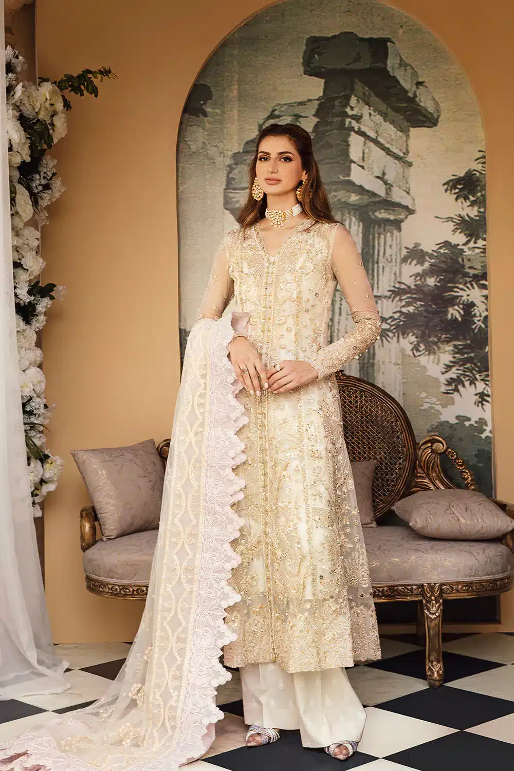 Mysie by Tahira | Arzu Wedding Formals 23 | Rosel by Mysie by Tahira - Designer Dress - Type: Bridal - Available at Sana Yasir - 100% Original