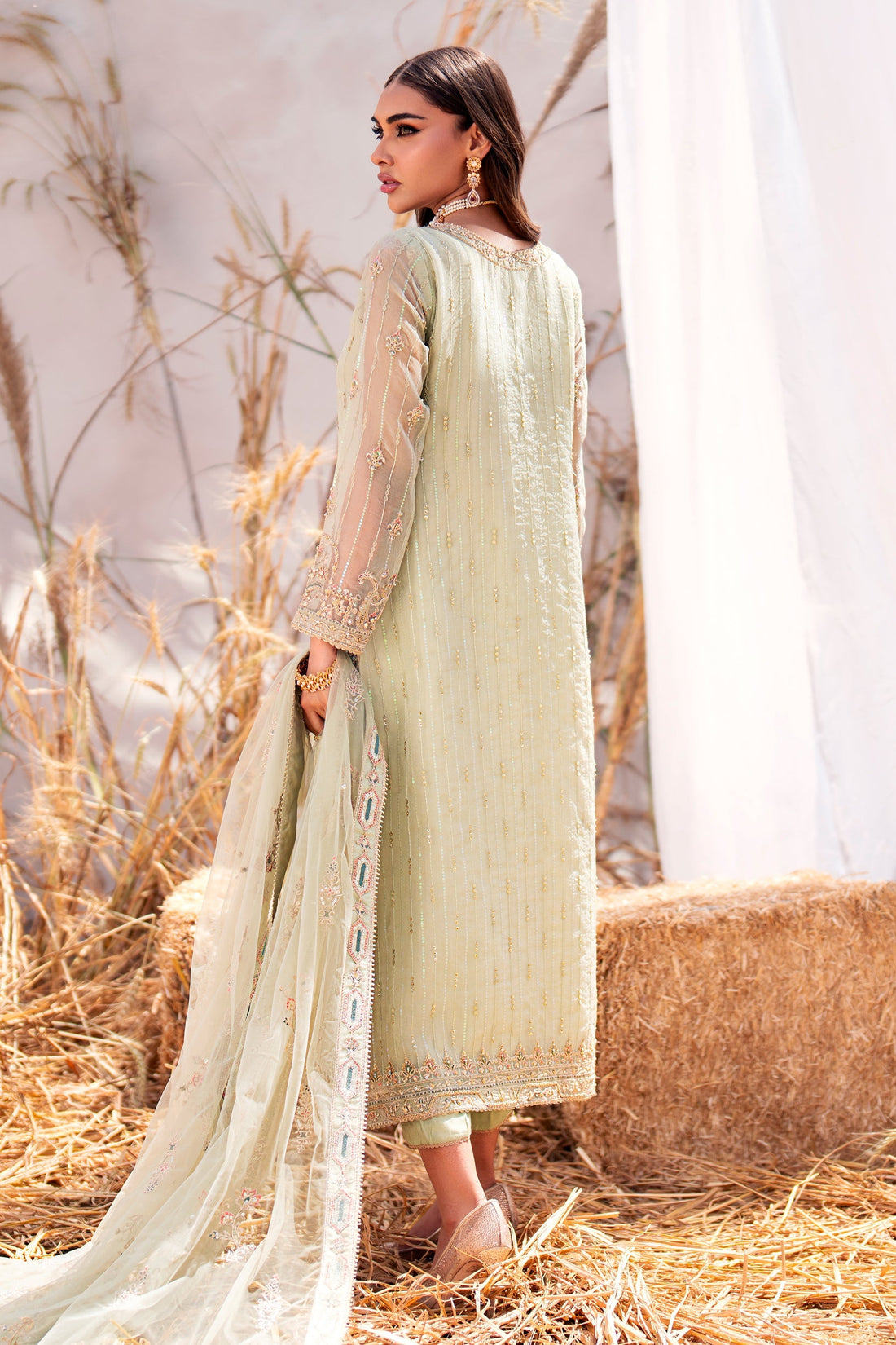 Naqshi | Wedding Formals | BAREA by Naqshi - Designer Dress - Type: Bridal - Available at Sana Yasir - 100% Original
