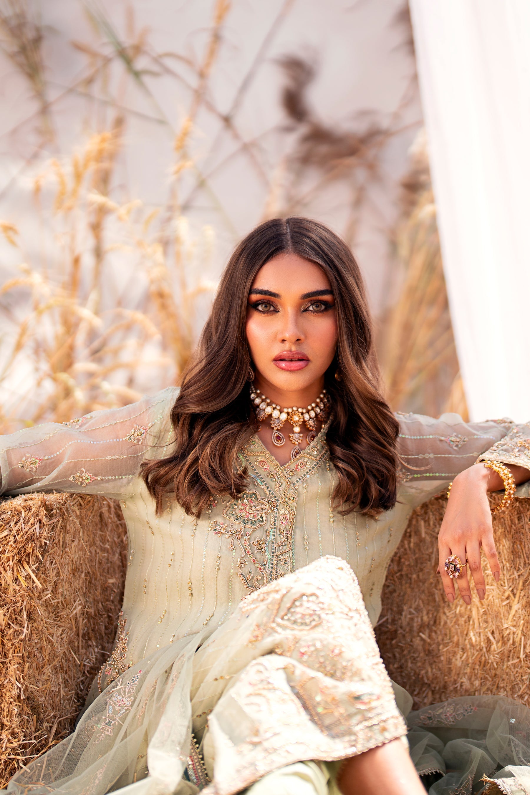 Naqshi | Wedding Formals | BAREA by Naqshi - Designer Dress - Type: Bridal - Available at Sana Yasir - 100% Original
