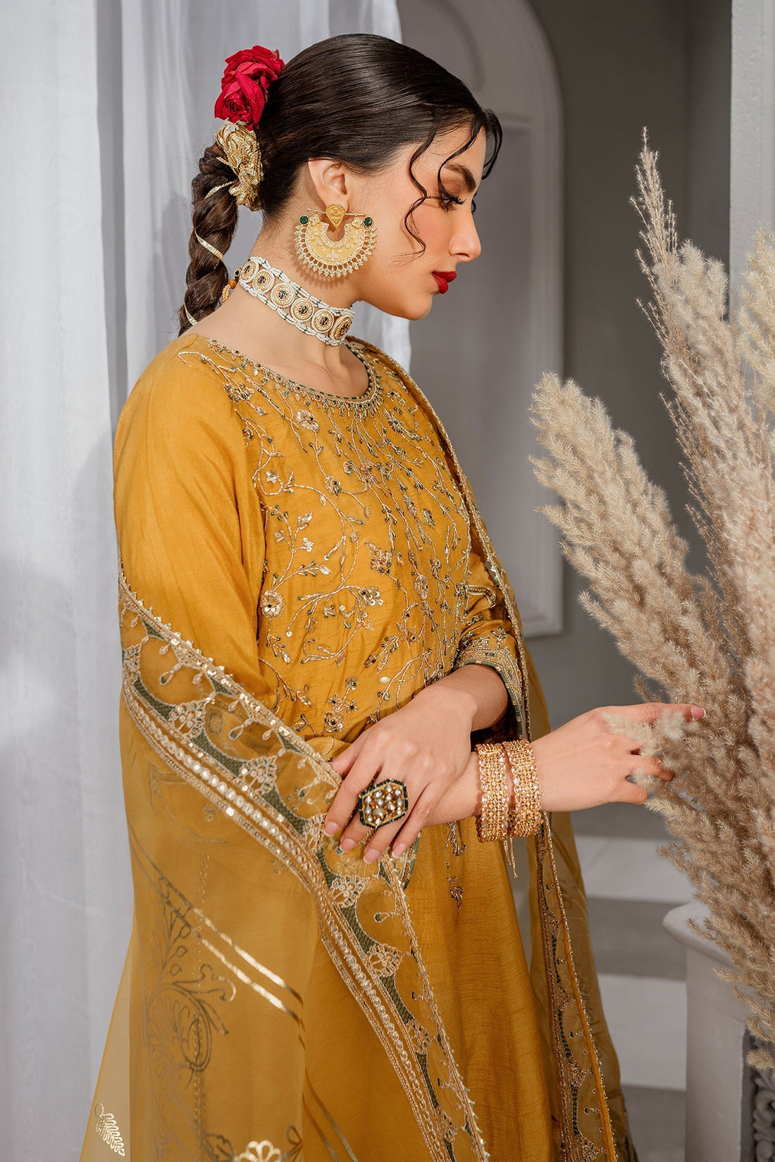Naqshi | Wedding Formals | MARIGOLD by Naqshi - Designer Dress - Type: Formal - Available at Sana Yasir - 100% Original