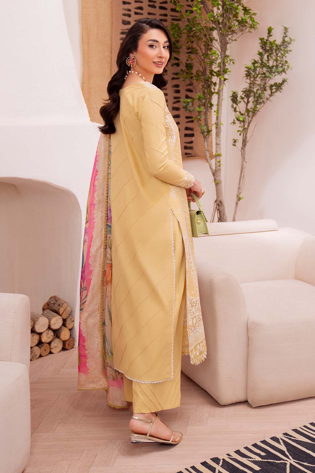 Neeshay | Symphony Luxury Lawn | DUNE by Neeshay - Designer Dress - Type: Ladies Clothes - Available at Sana Yasir - 100% Original