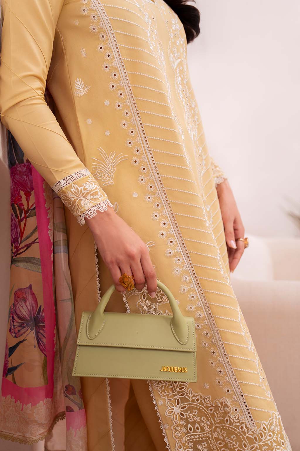 Neeshay | Symphony Luxury Lawn | DUNE by Neeshay - Designer Dress - Type: Ladies Clothes - Available at Sana Yasir - 100% Original