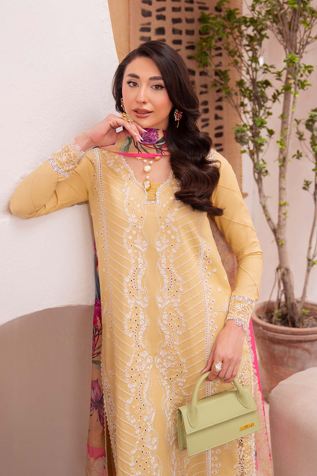 Neeshay | Symphony Luxury Lawn | DUNE by Neeshay - Designer Dress - Type: Ladies Clothes - Available at Sana Yasir - 100% Original