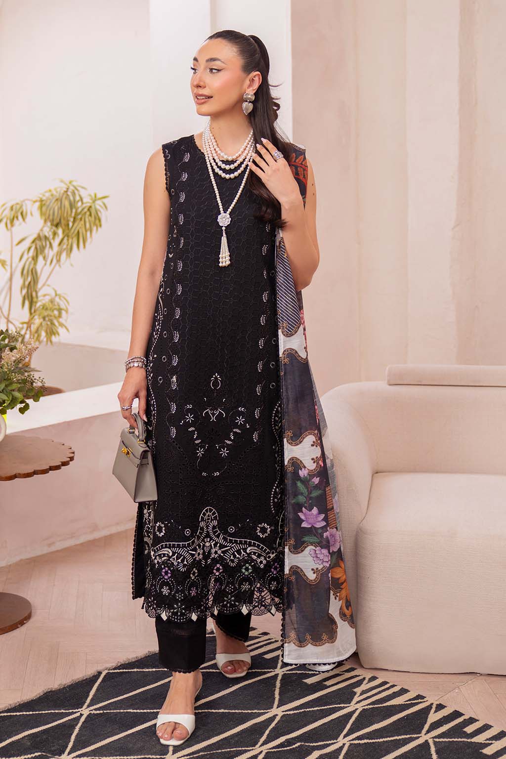 Neeshay | Symphony Luxury Lawn | INKSTONE by Neeshay - Designer Dress - Type: Ladies Clothes - Available at Sana Yasir - 100% Original