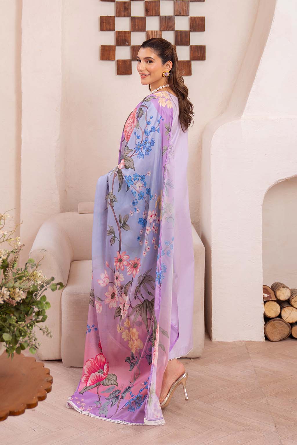 Neeshay | Symphony Luxury Lawn | MUSE by Neeshay - Designer Dress - Type: Ladies Clothes - Available at Sana Yasir - 100% Original