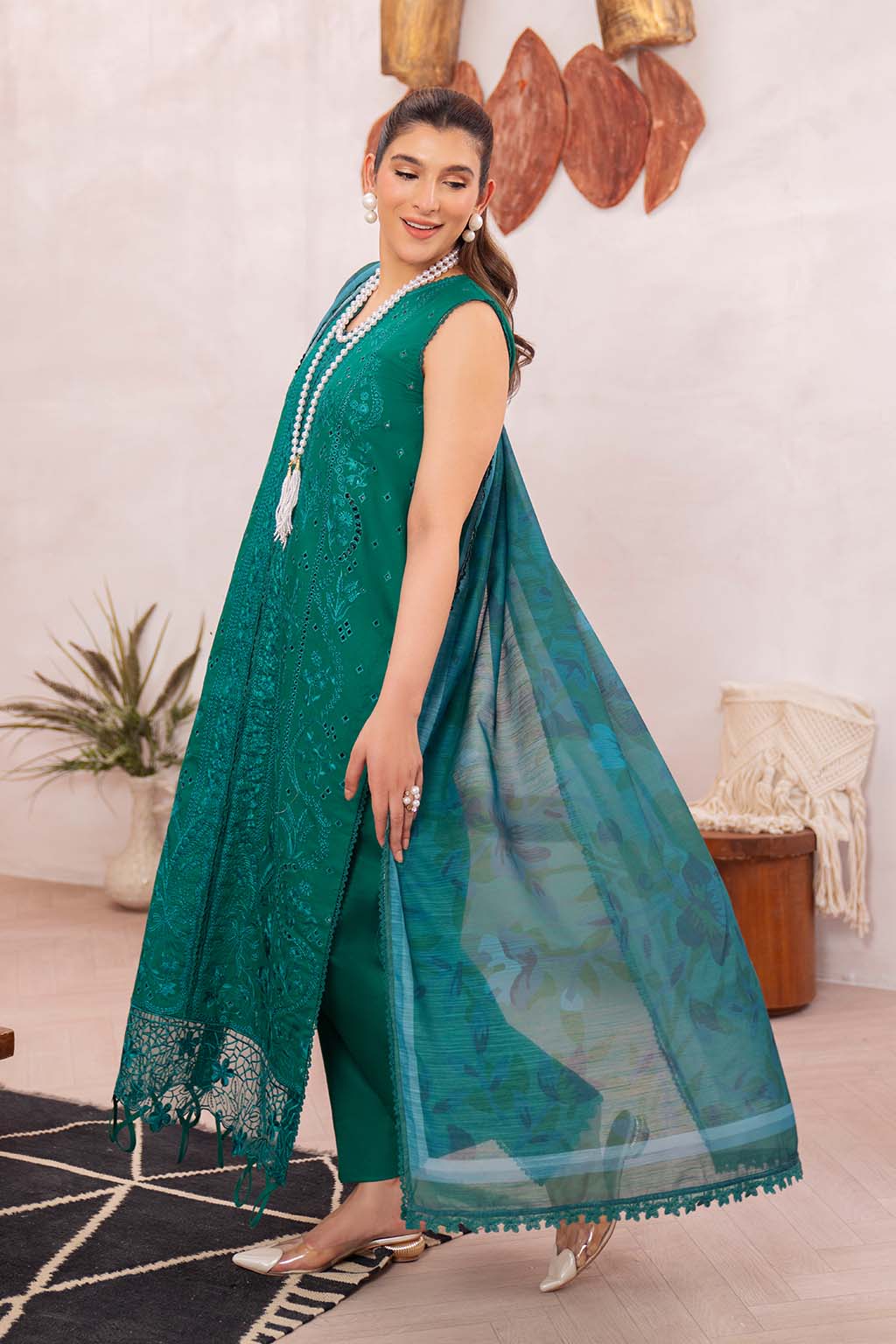 Neeshay | Symphony Luxury Lawn | ZING by Neeshay - Designer Dress - Type: Ladies Clothes - Available at Sana Yasir - 100% Original