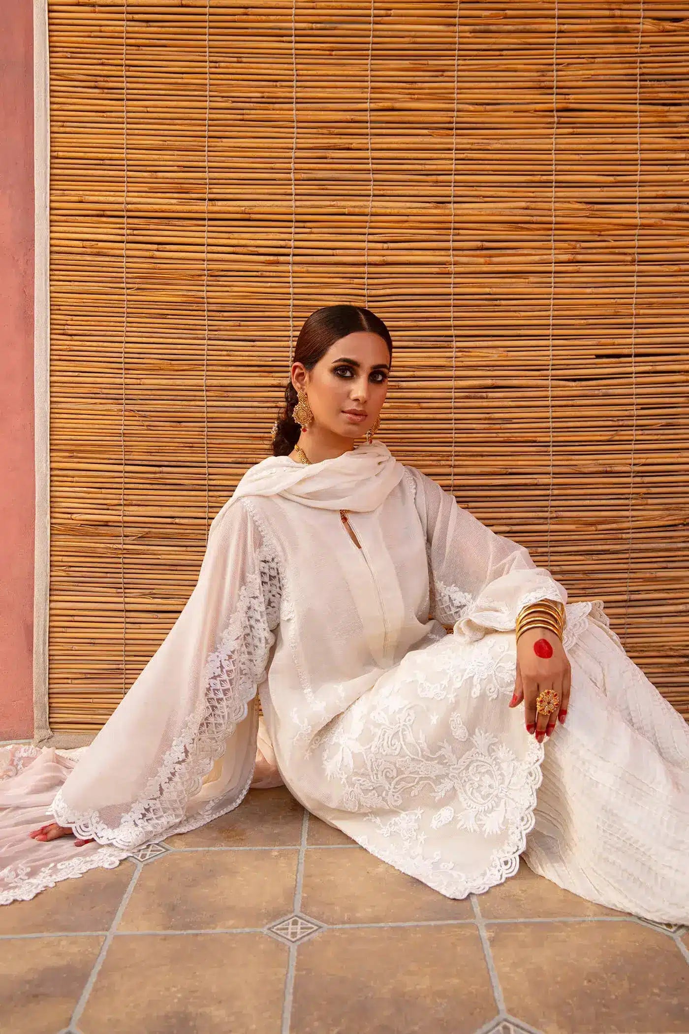 Nilofer Shahid | Nur e Subh Formals | Motiya by Nilofer Shahid - Designer Dress - Type: Formal - Available at Sana Yasir - 100% Original