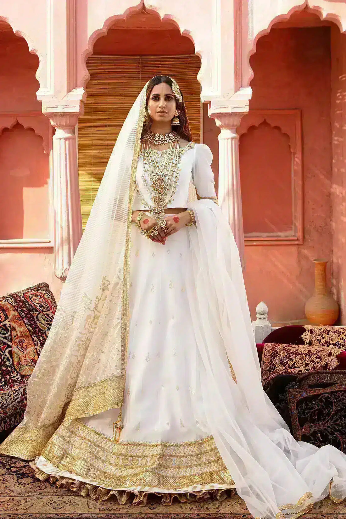 Nilofer Shahid | Nur e Subh Formals | Rashk e Chaman by Nilofer Shahid - Designer Dress - Type: Formal - Available at Sana Yasir - 100% Original