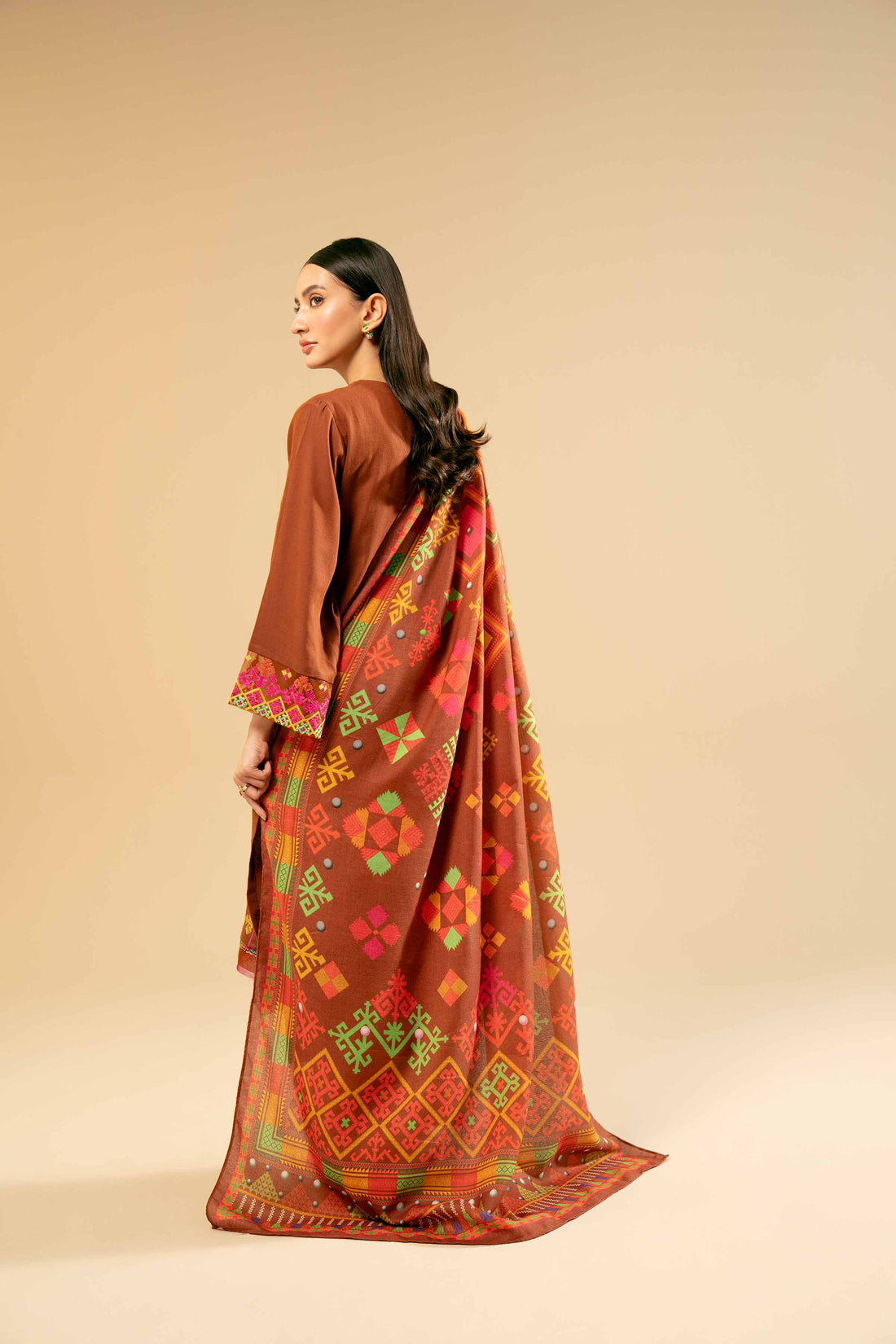 Nishat Linen | Naqsh Winter 2024 | Suit - 42404330 by Nishat Linen - Designer Dress - Type: Ladies Clothes - Available at Sana Yasir - 100% Original