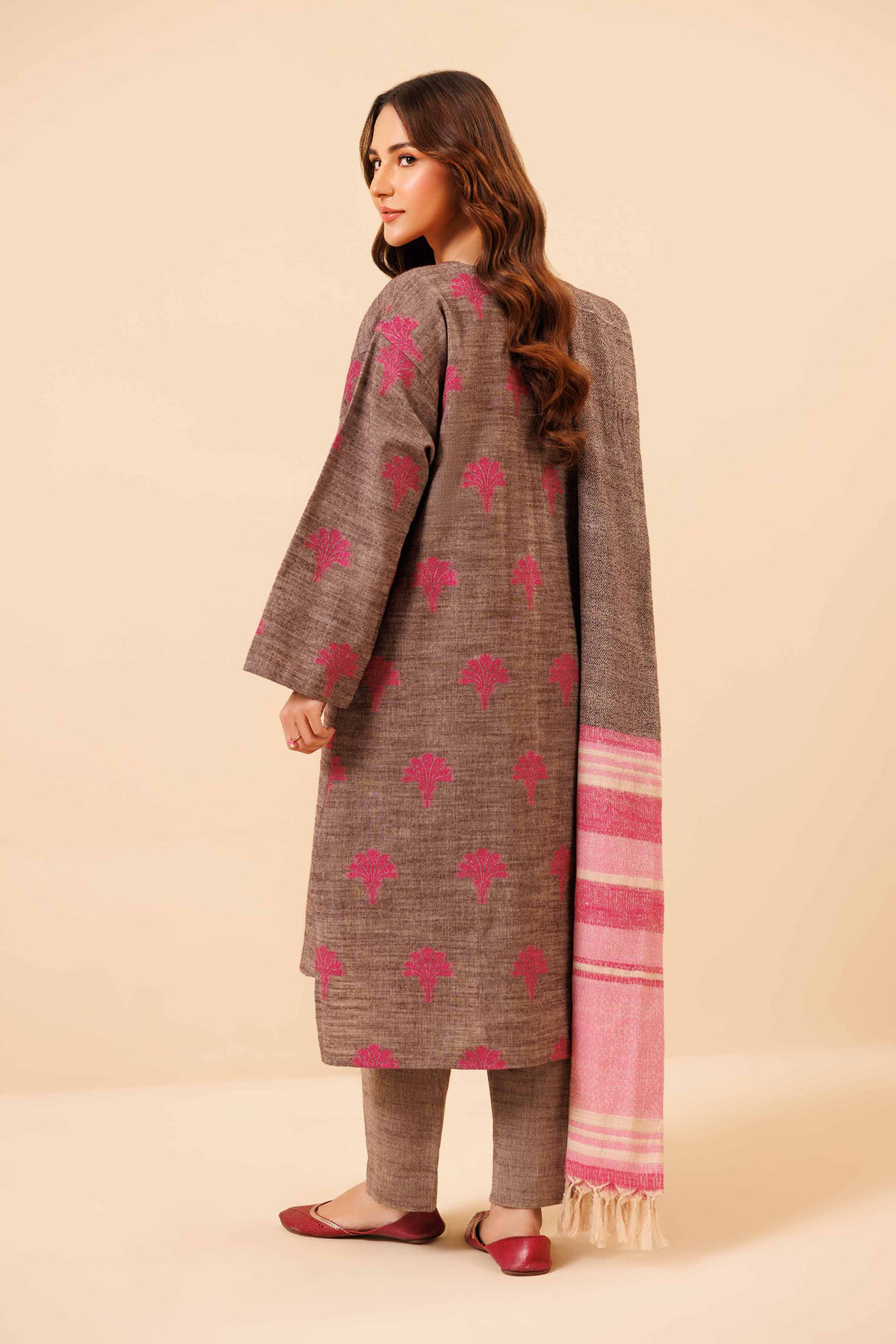 Nishat Linen | Naqsh Winter 2024 | Suit - 42404338 by Nishat Linen - Designer Dress - Type: Ladies Clothes - Available at Sana Yasir - 100% Original