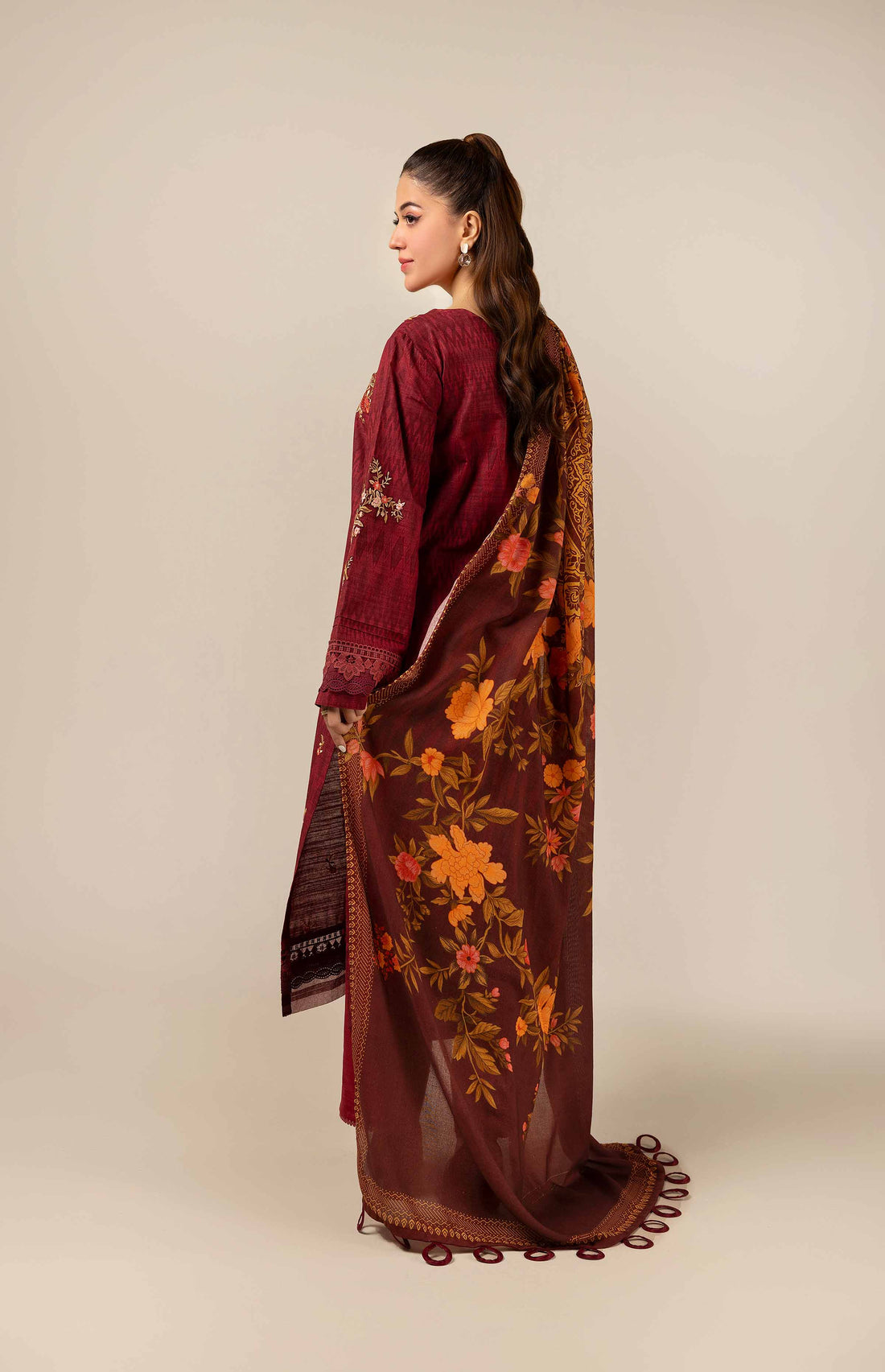 Nishat Linen | Naqsh Winter 2024 | Suit - 42404401 by Nishat Linen - Designer Dress - Type: Ladies Clothes - Available at Sana Yasir - 100% Original