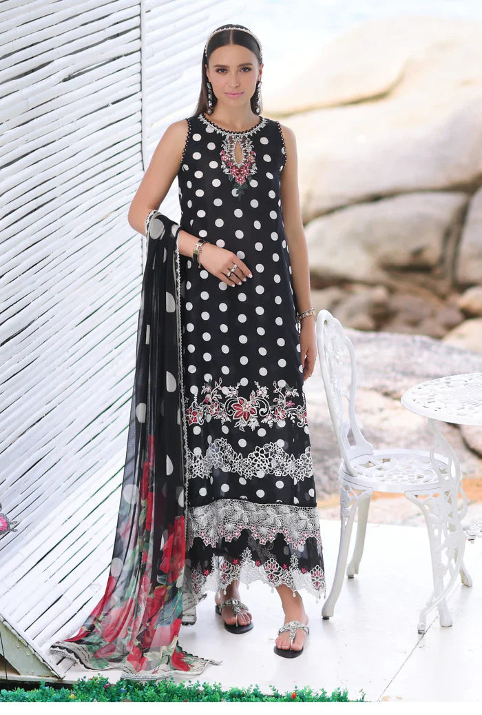 Noor by Saadia Asad | Luxe Printkari 24 | D6-A by Noor by Saadia Asad - Designer Dress - Type: Luxury - Available at Sana Yasir - 100% Original