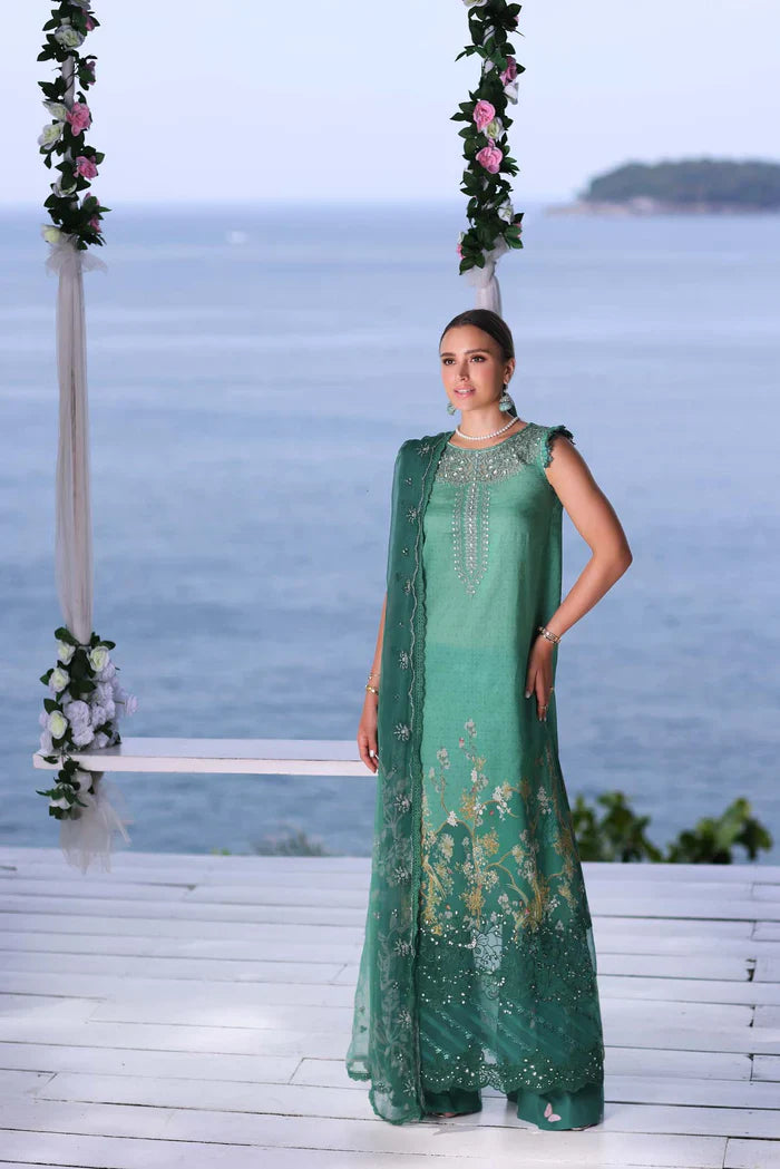 Noor by Saadia Asad | Luxe Printkari 24 | D7-B by Noor by Saadia Asad - Designer Dress - Type: Luxury - Available at Sana Yasir - 100% Original