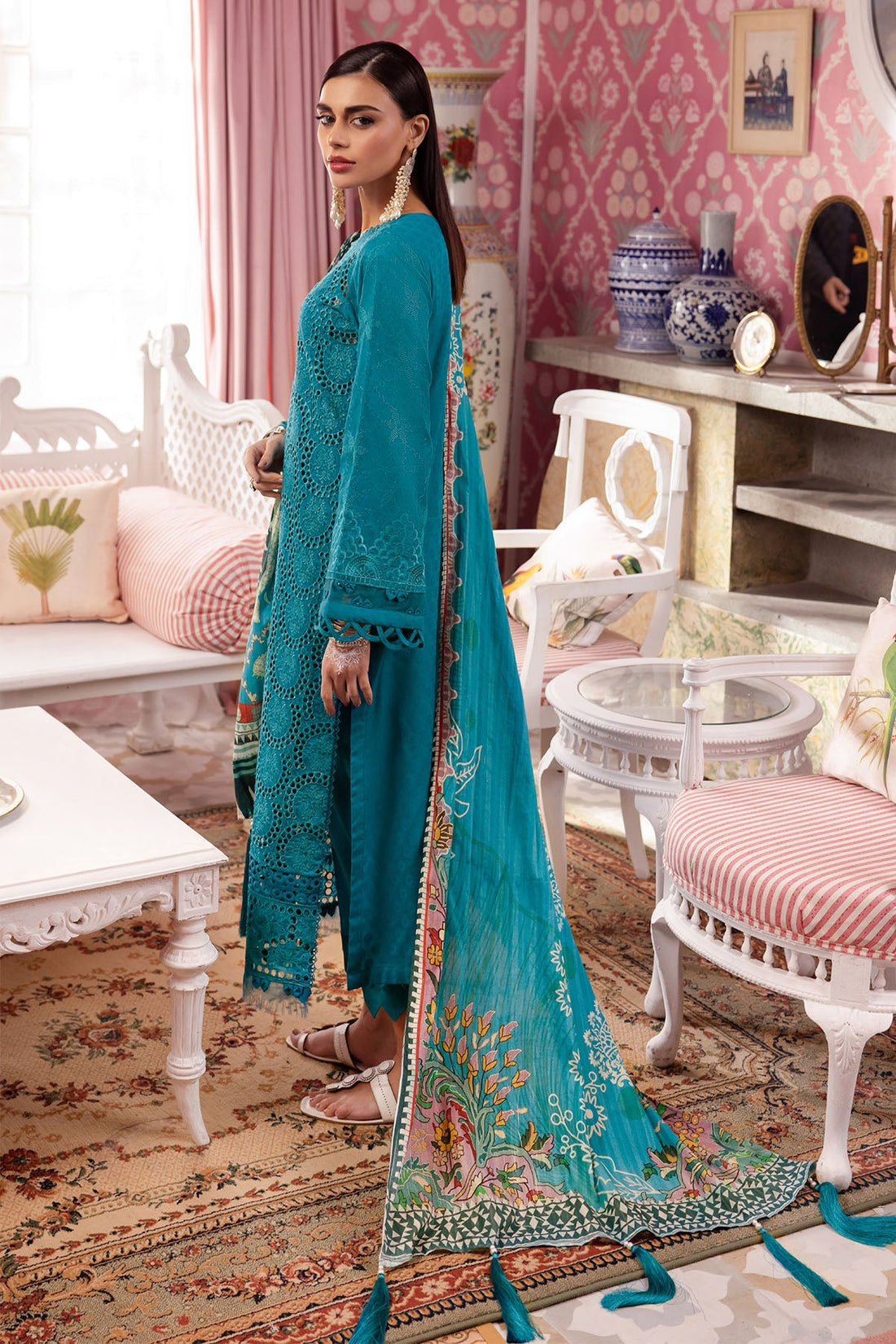 Nureh | Maya Lawn | NS-108 by Nureh - Designer Dress - Type: Ladies Clothes - Available at Sana Yasir - 100% Original
