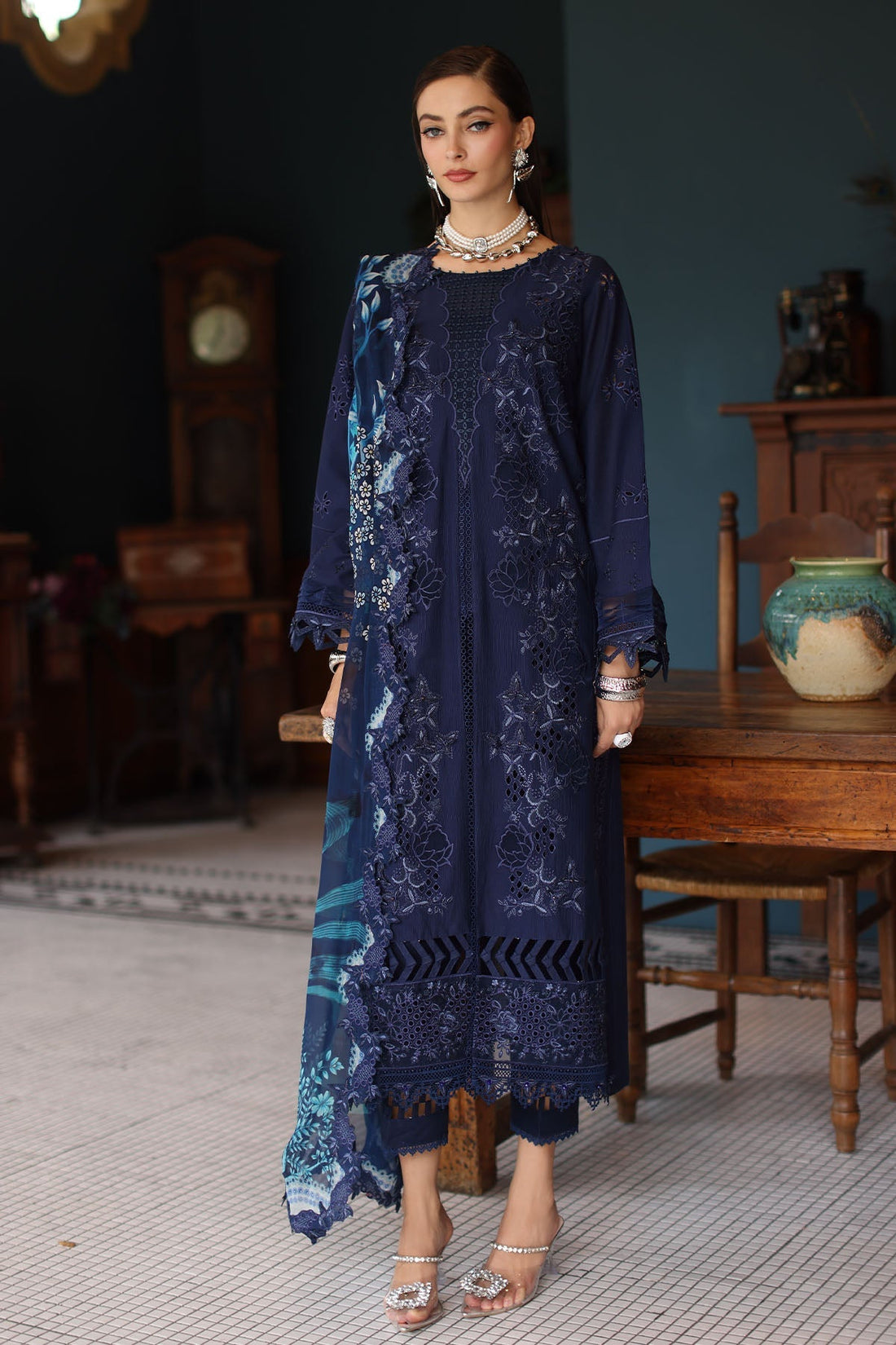 Nureh | Maya Lawn | NS-158 by Nureh - Designer Dress - Type: Ladies Clothes - Available at Sana Yasir - 100% Original