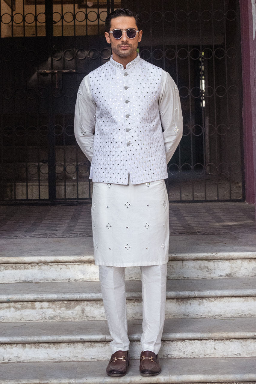 Pakistani Manswear | Deepak Perwani | Jkt1445 by Sana Yasir - Designer Dress - Type: MensWear - Available at Sana Yasir - 100% Original