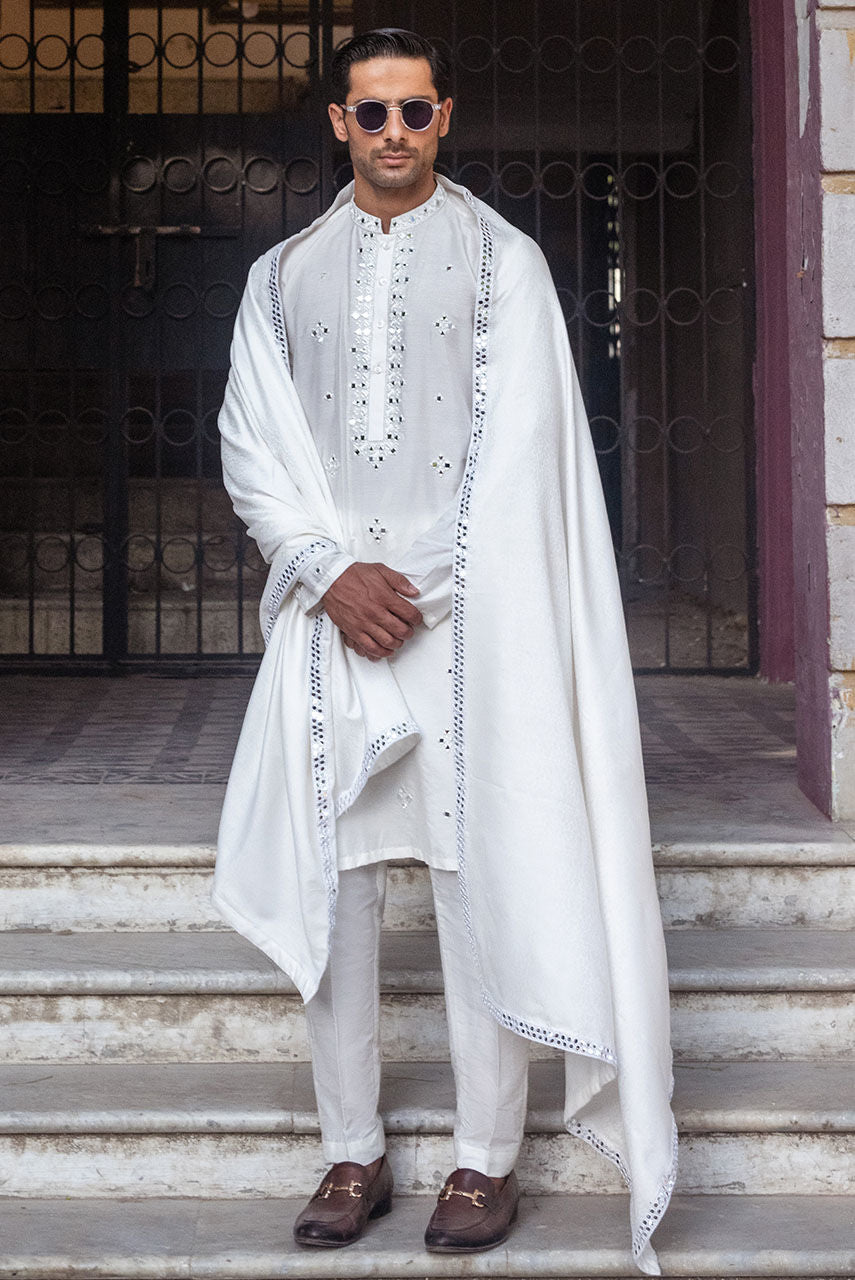 Pakistani Manswear | Deepak Perwani | Jkt1445 by Sana Yasir - Designer Dress - Type: MensWear - Available at Sana Yasir - 100% Original