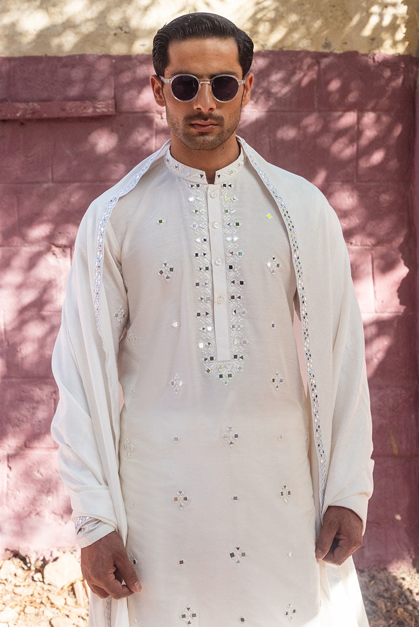 Pakistani Manswear | Deepak Perwani | Jkt1445 by Sana Yasir - Designer Dress - Type: MensWear - Available at Sana Yasir - 100% Original