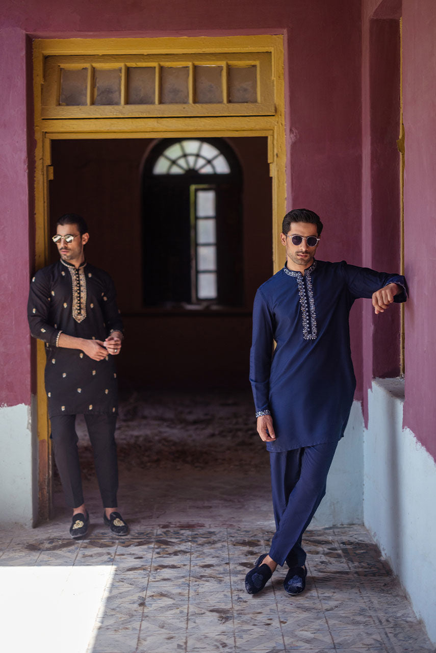 Pakistani Menswear | Deepak Perwani | Jkt1441 by Sana Yasir - Designer Dress - Type: MensWear - Available at Sana Yasir - 100% Original