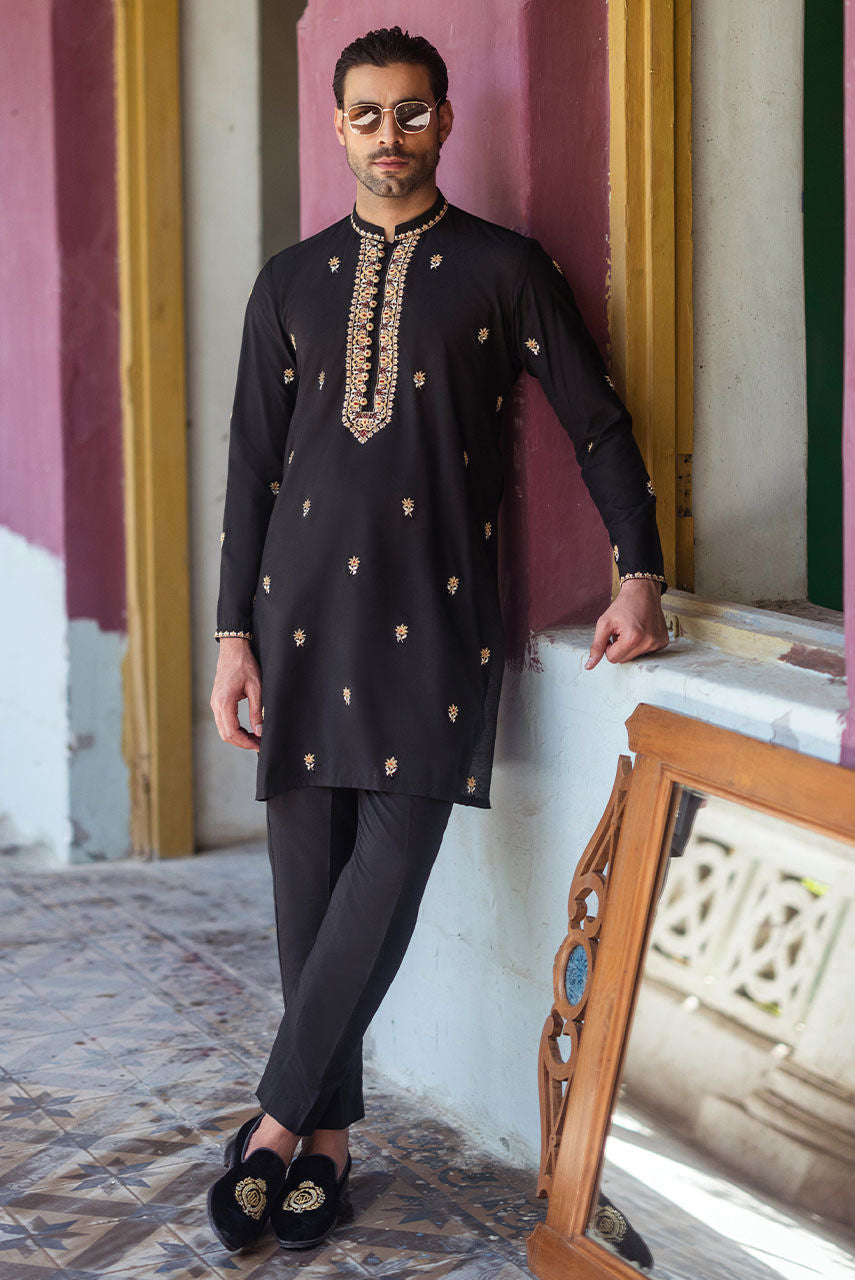 Pakistani Menswear | Deepak Perwani | Jkt1441 by Sana Yasir - Designer Dress - Type: MensWear - Available at Sana Yasir - 100% Original
