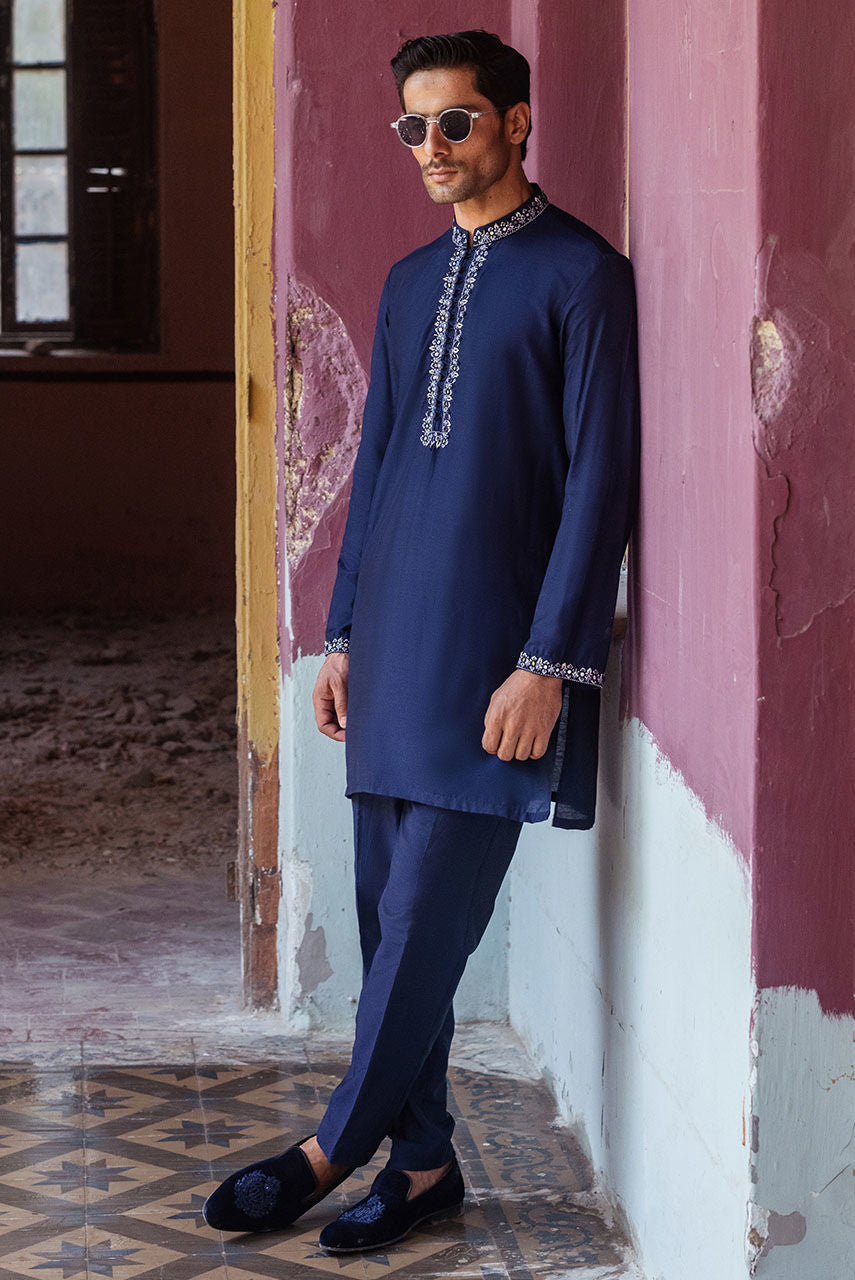 Pakistani Menswear | Deepak Perwani | Jkt1442 by Sana Yasir - Designer Dress - Type: MensWear - Available at Sana Yasir - 100% Original