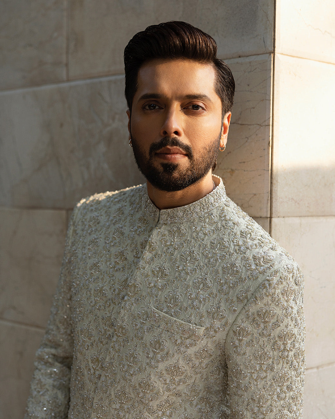 Pakistani Menswear | Faiza Saqlain | Burq by Faiza Saqlain - Designer Dress - Type: MensWear - Available at Sana Yasir - 100% Original