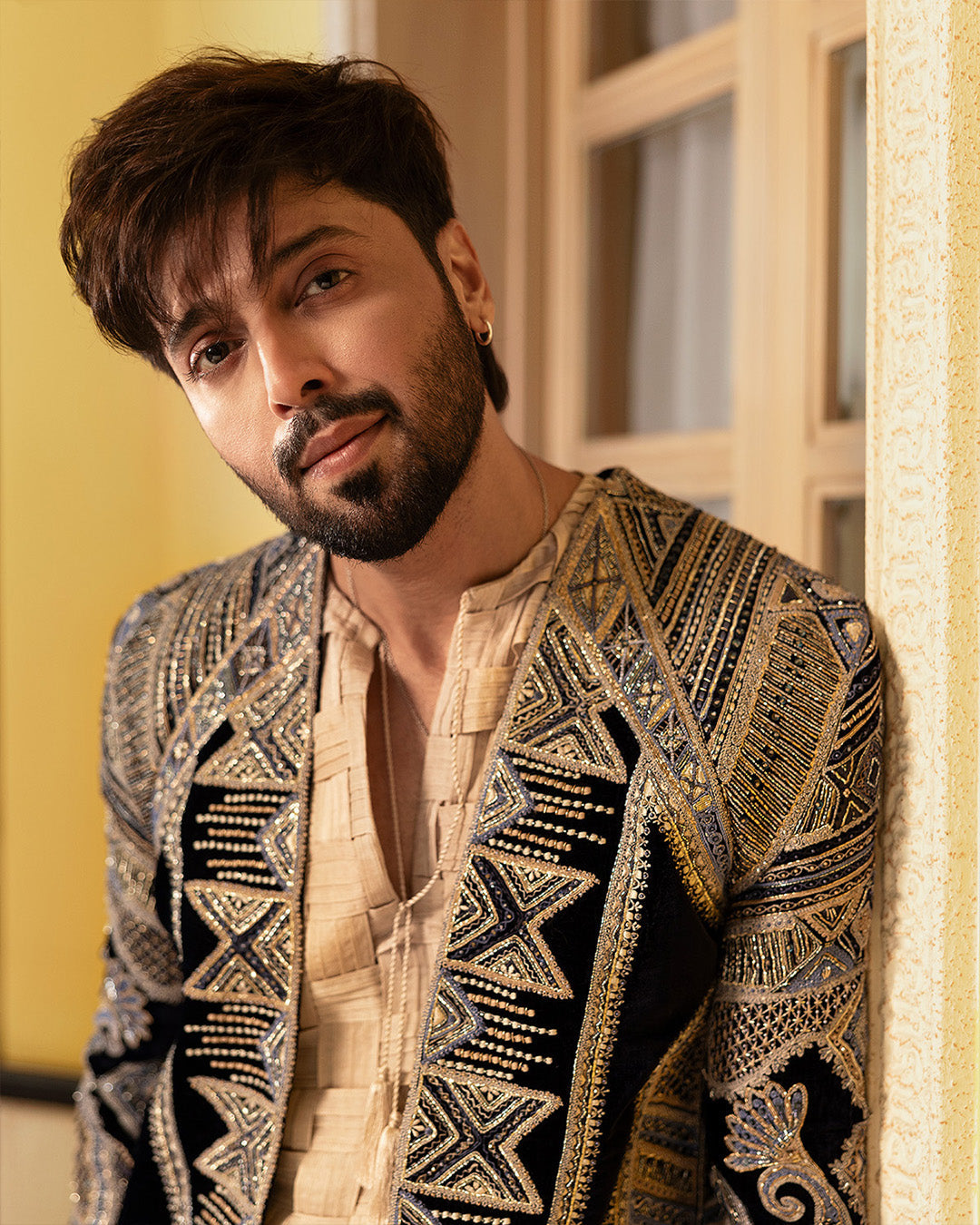 Pakistani Menswear | Faiza Saqlain | Rasik by Faiza Saqlain - Designer Dress - Type: MensWear - Available at Sana Yasir - 100% Original