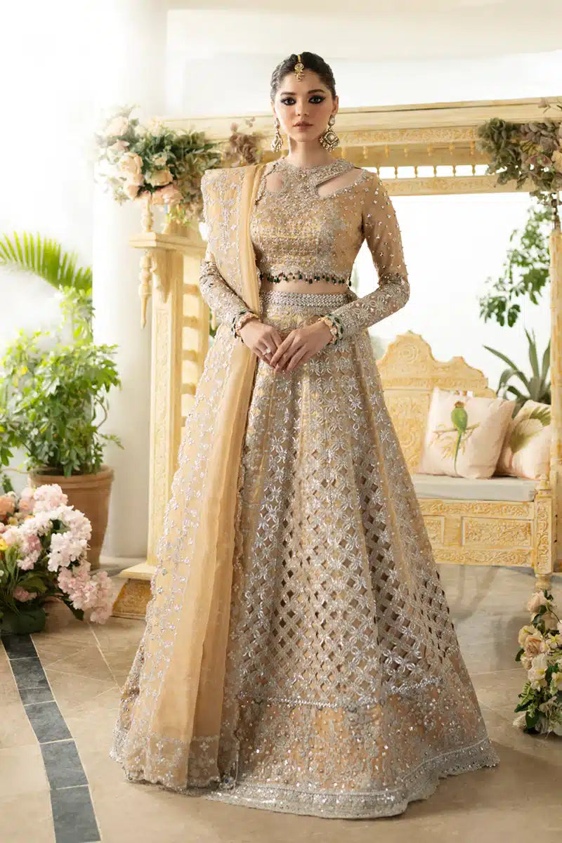 Qalamkar | Dilnaz Wedding Formals | DN-01 IMAAN by Qalamkar - Designer Dress - Type: Bridal - Available at Sana Yasir - 100% Original