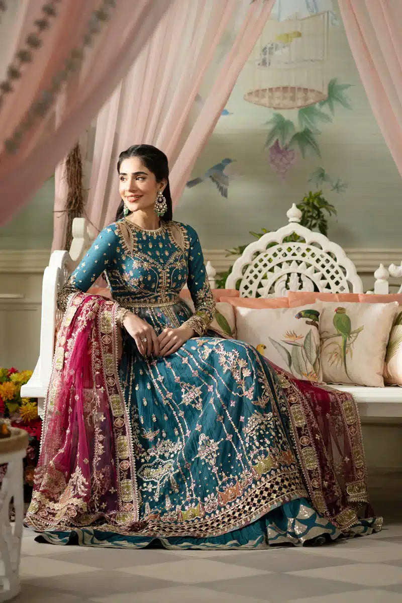 Qalamkar | Dilnaz Wedding Formals | DN-02 SABRINA by Qalamkar - Designer Dress - Type: Bridal - Available at Sana Yasir - 100% Original