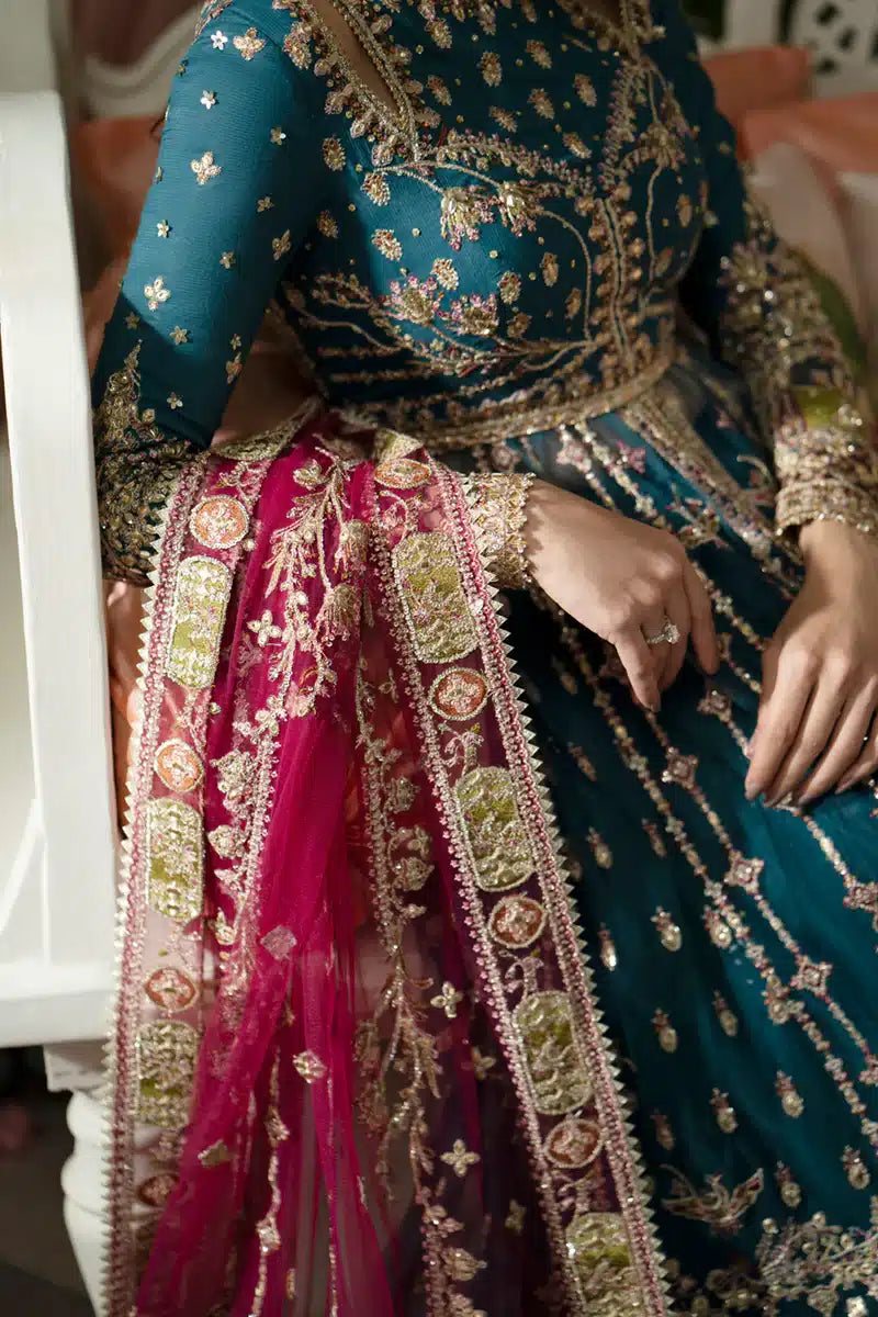 Qalamkar | Dilnaz Wedding Formals | DN-02 SABRINA by Qalamkar - Designer Dress - Type: Bridal - Available at Sana Yasir - 100% Original